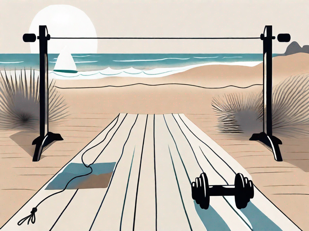 Enhance Your Lower Body Strength with this 25-Minute Beach Workout