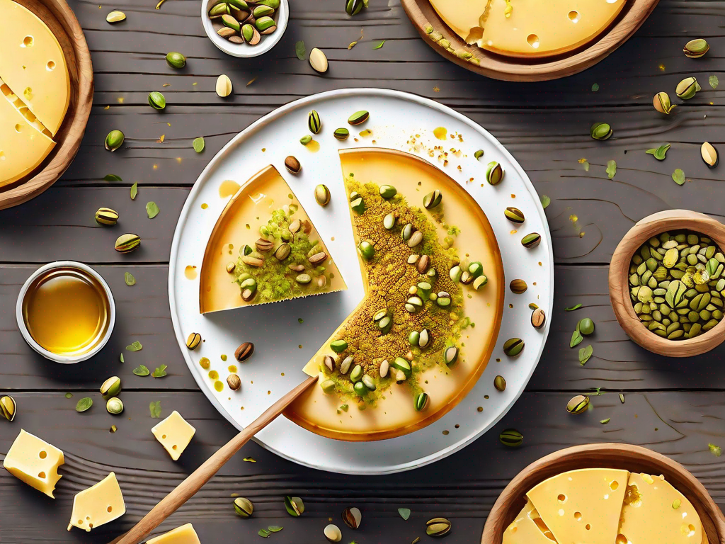 Deliciously Crispy Cheese with Honey and Pistachio Recipe – A Must-Try!